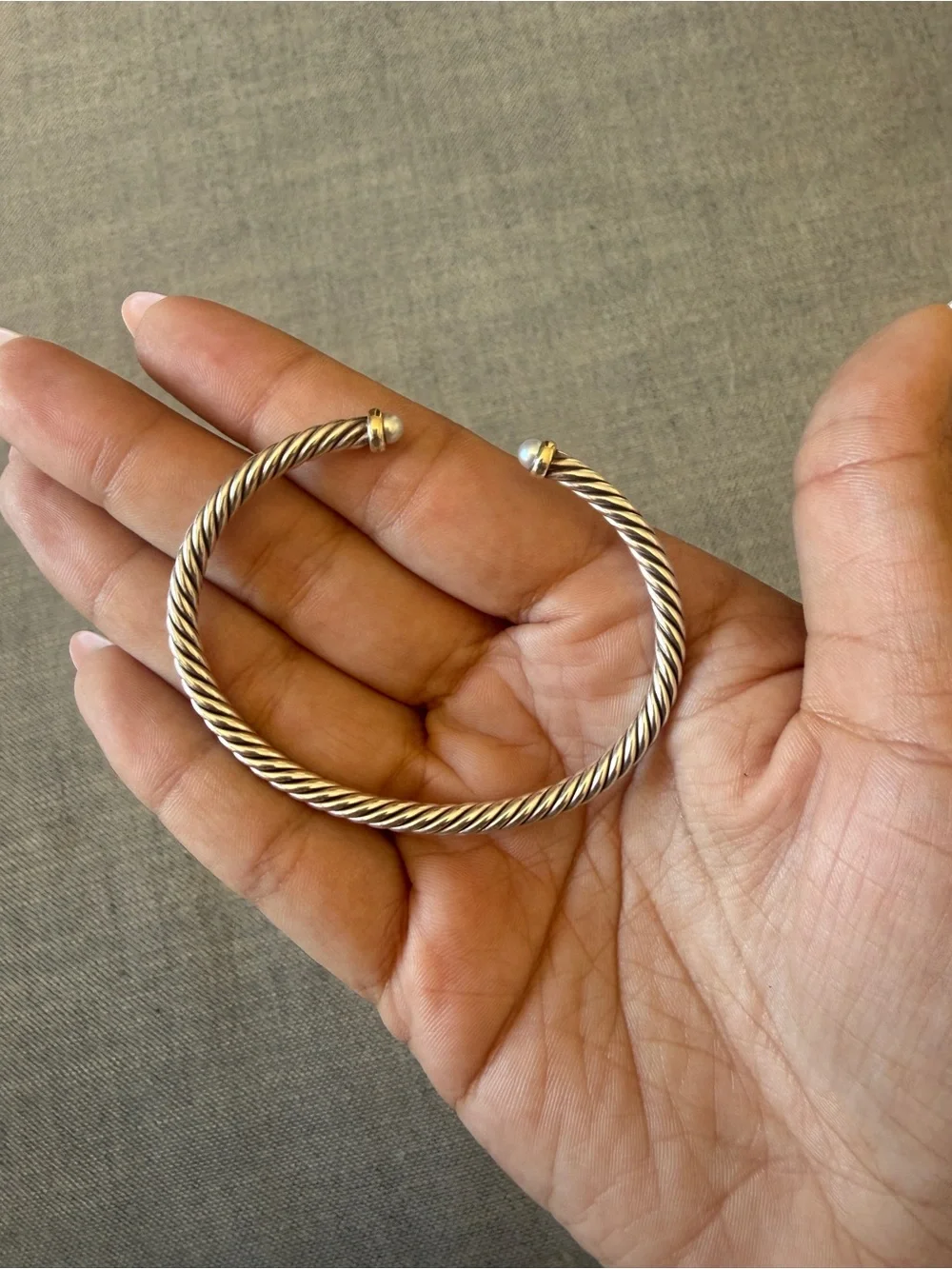 David Yurman 4mm cable flex bracelet